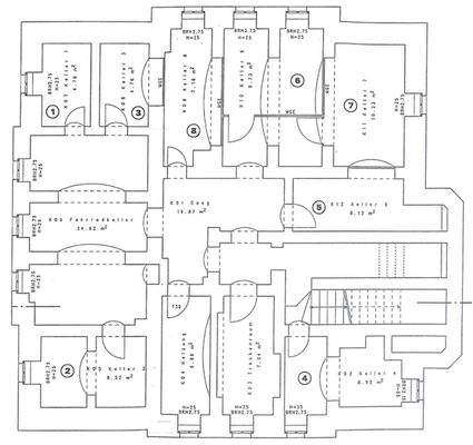 Grundriss Kellergeschoss