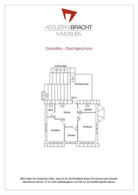 Grundriss DG ohne Gewähr - nicht maßstabsgetreu