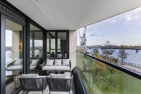 Loggia Richtung Süden