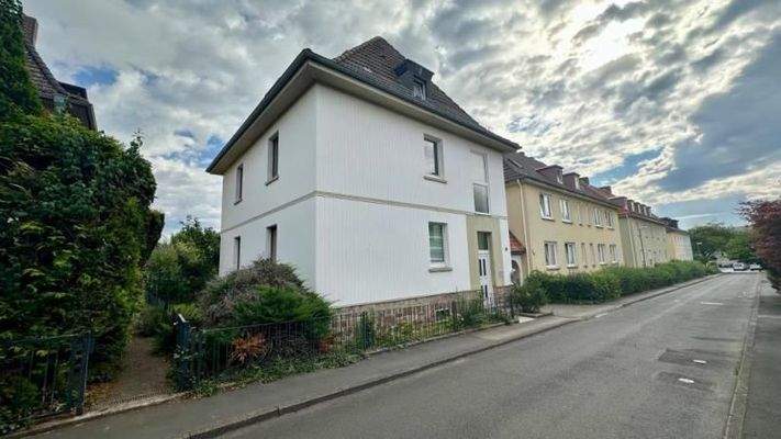 Seitenansicht Straße