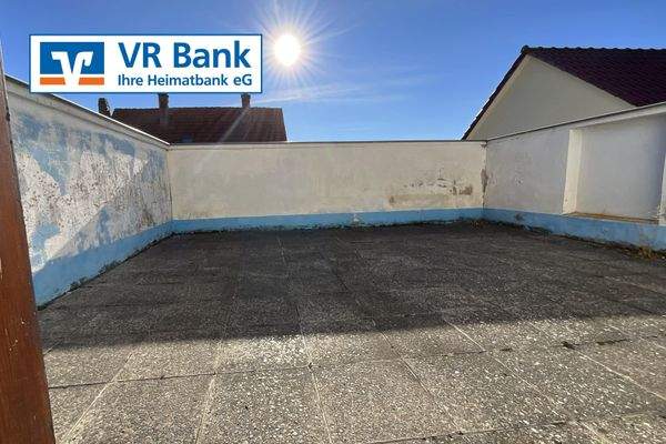 Terrasse im Obergeschoss