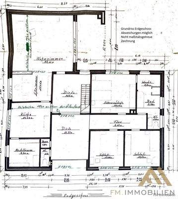 Grundriss Erdgeschoss