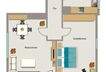 Grundriss der Wohnung