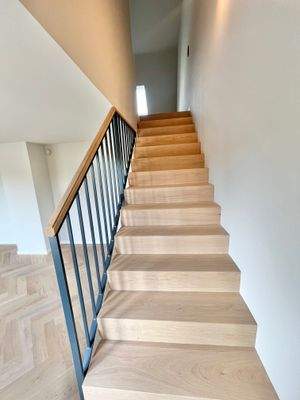 Treppe zur Schlafebene