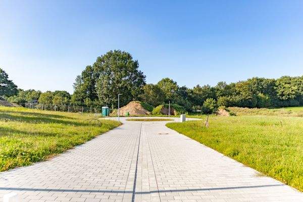 Blick auf die Grundstücke