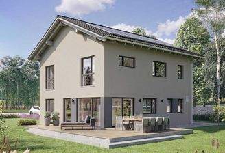 Modernes Effizienzhaus