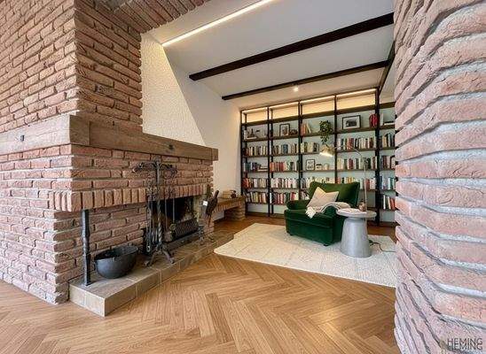 Kaminzimmer Visualisierung