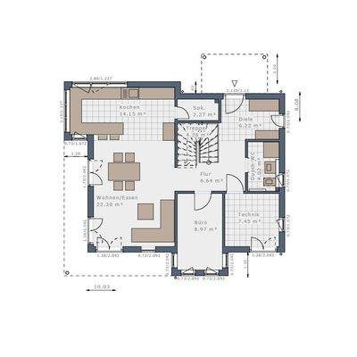 Grundriss Erdgeschoss