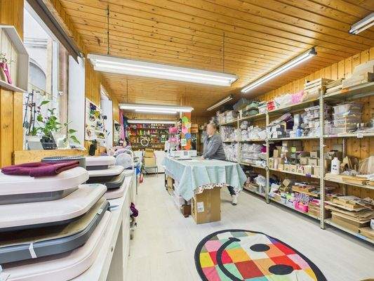 Ladengeschäft Hinterhof