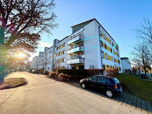 Ansicht - Wohnung markiert