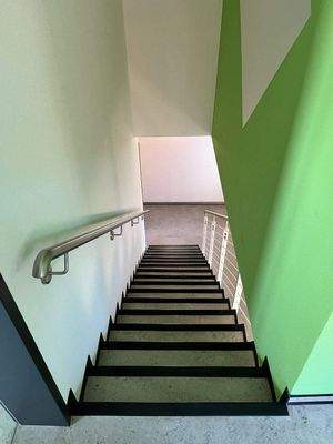 Zweiter Aufgang zum Obergeschoß