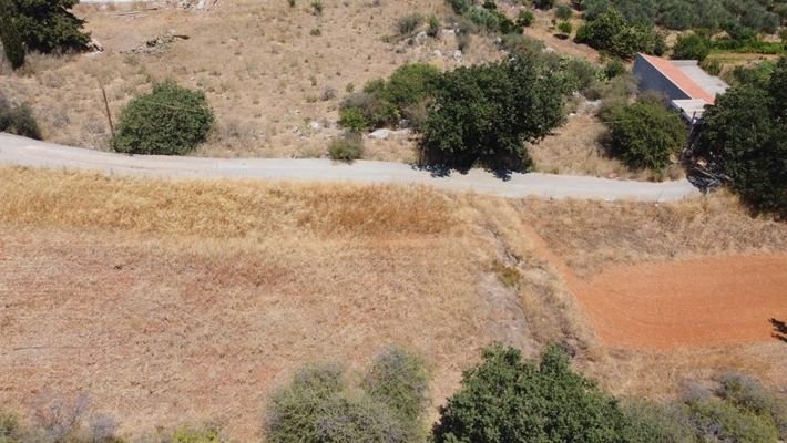 Kreta, Sellia im Apokoronos: Grundstück mit Meerblick in Sellia zu verkaufen