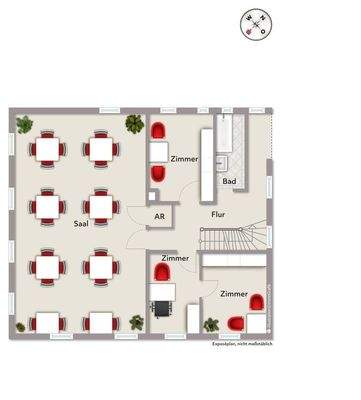 Gaststätte - 1. Obergeschoss