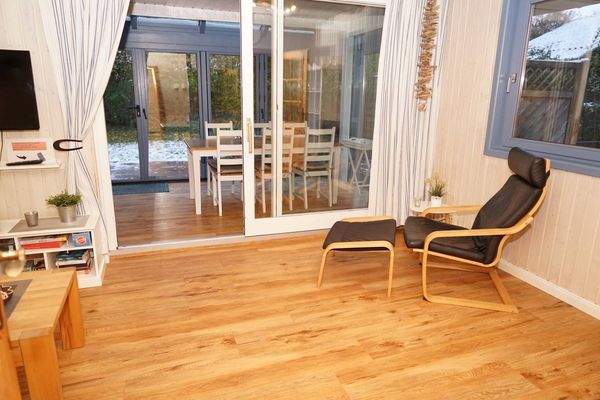 Wohnzimmer und Wintergarten