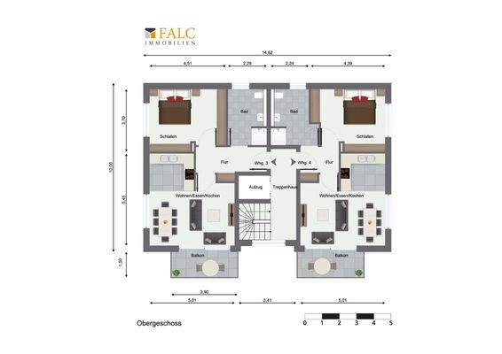 genehmigtes Obergeschoss