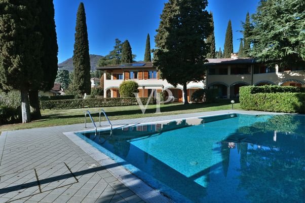 La villa dalla piscina