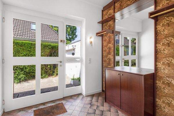 Windfang im Erdgeschoss