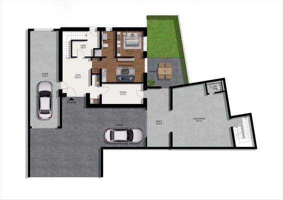 Grundriss Erdgeschoss