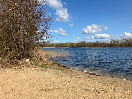 Badestelle in der Nähe