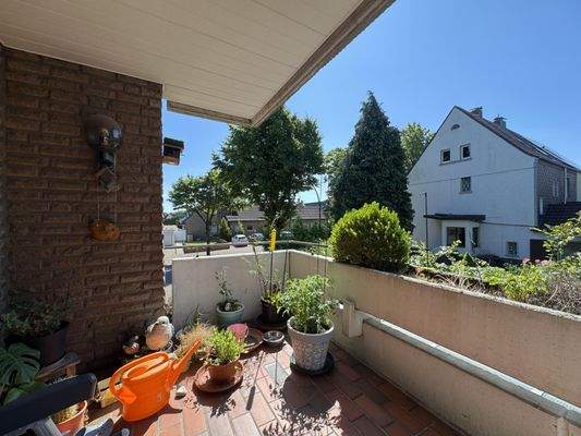 Balkonaussicht links