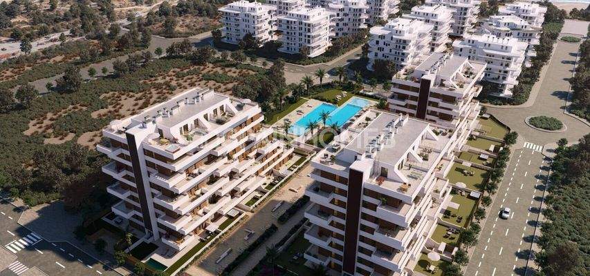 Stylish Flats in a Complex near the Beach in Alicante Villajoyosa