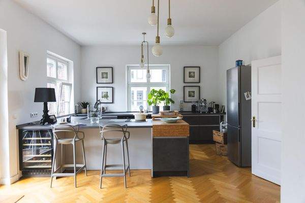 Küche im Obergeschoss