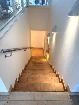 Treppenabgang Wohnung