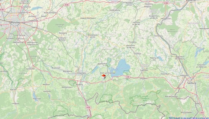 zwischen München und Salzburg