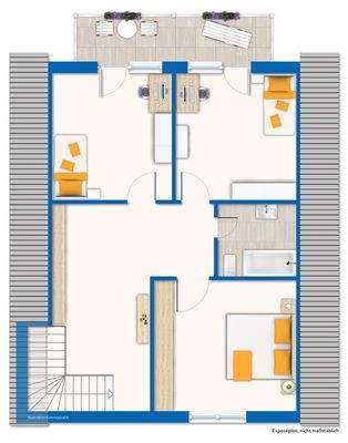 Grundriss OG Wohnhaus