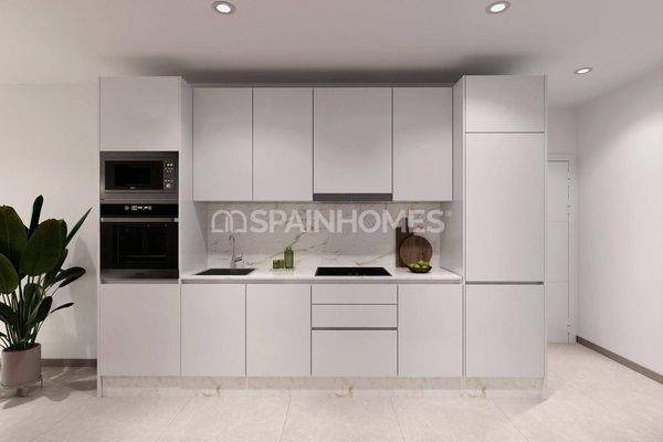 Flats in a Complex with Rooftop Pool in Torrevieja Center