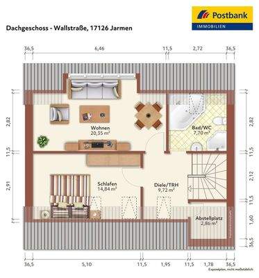 Grundriss Dachgeschoss