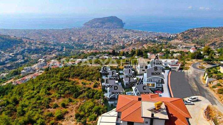 Sea View Flats in Alanya Antalya within a Modern Complex