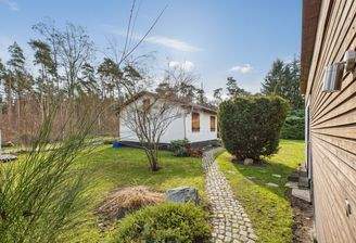 Zuwegung zum Bungalow