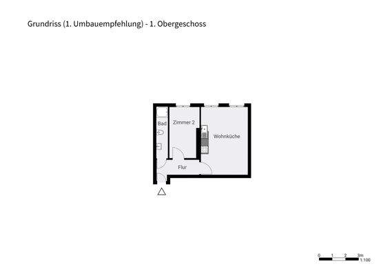 Grundriss - Umbauempfehlung