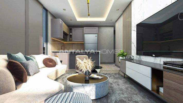 Flats in Expansive Project in Mersin Few Steps from the Sea