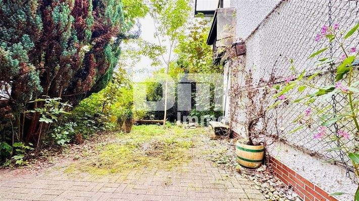 Terrasse vor Zugang WE3