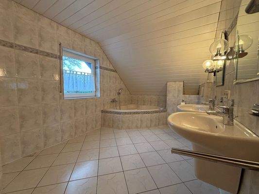 Teilansicht vom Badezimmer