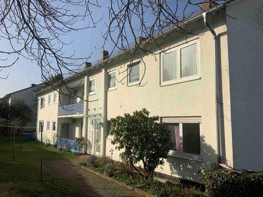 Rückansicht des Hauses