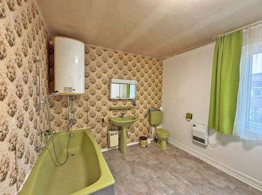 Badezimmer im Obergeschoss