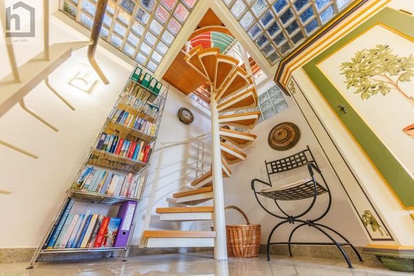 Wendeltreppe mit Stil