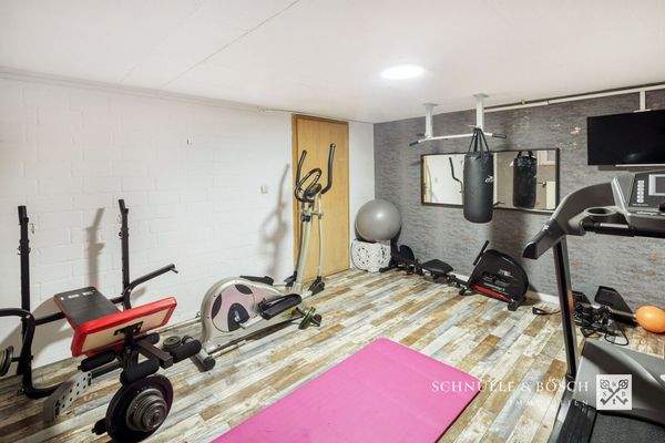 Ein eigenen Fitnessstudio im Keller