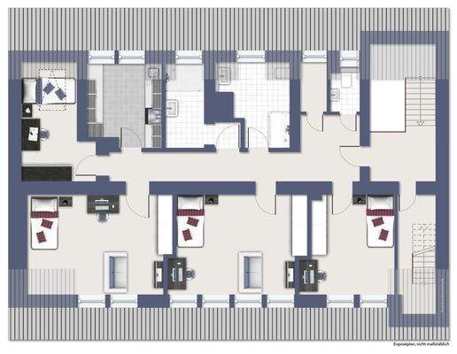 Grundriss WG Vermietung