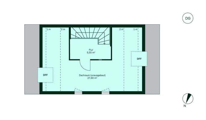 Grundriss Dachgeschoss