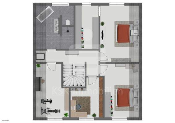 Grundriss Obergeschoss