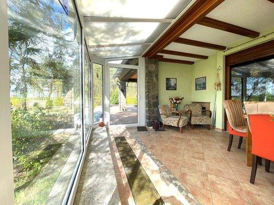 Wintergarten, mit Kamin, mit Terrassenzugang