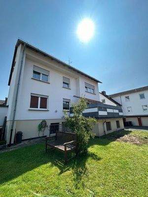 Ansicht Garten und Terrasse