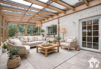 Wintergarten visualisiert
