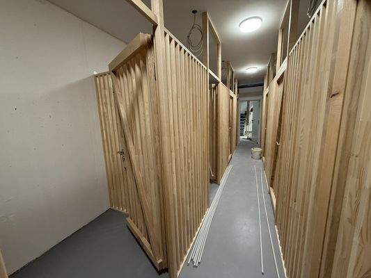 geräumiges Kellerabteil