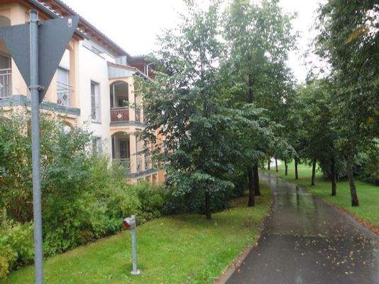 Zufahrtsweg zur Tiefgarage