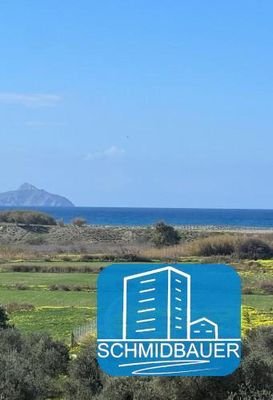 Kreta, Afrathias: Grundstück mit herrlichem Meerblick zu verkaufen